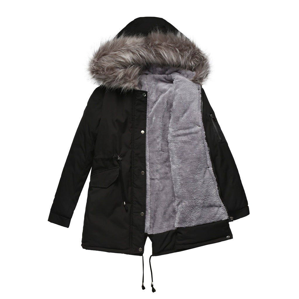 Damen-Parka mit Kapuze