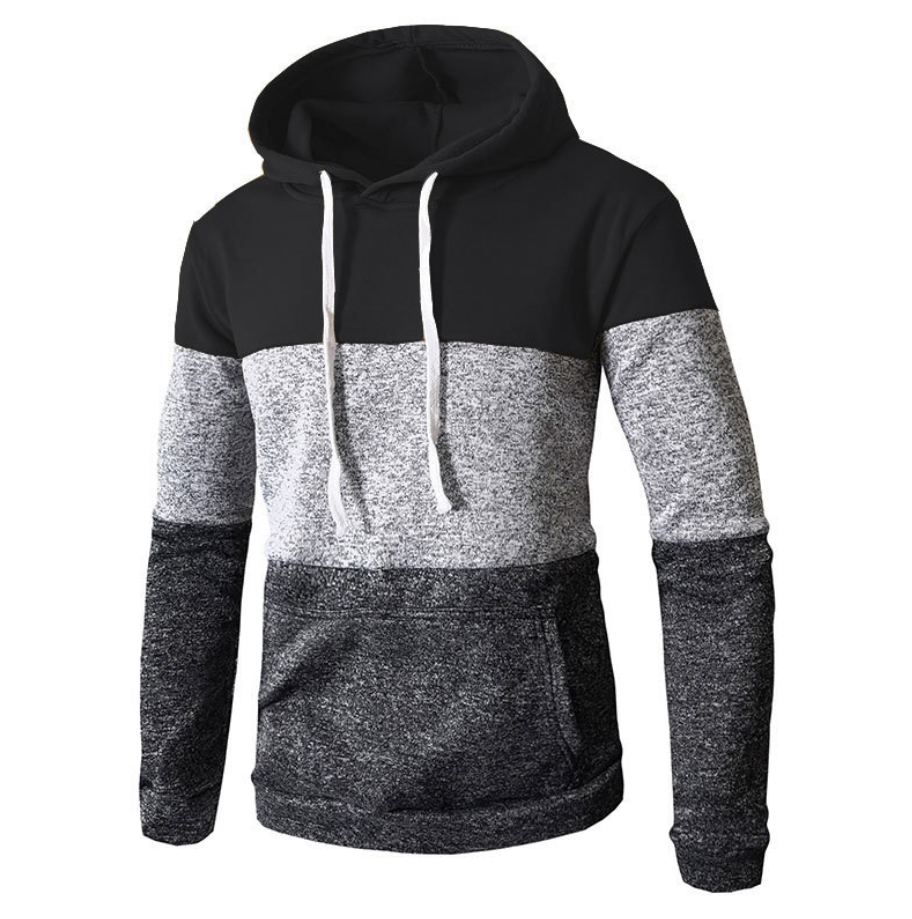 Daniel – farbblock-hoodie für männer