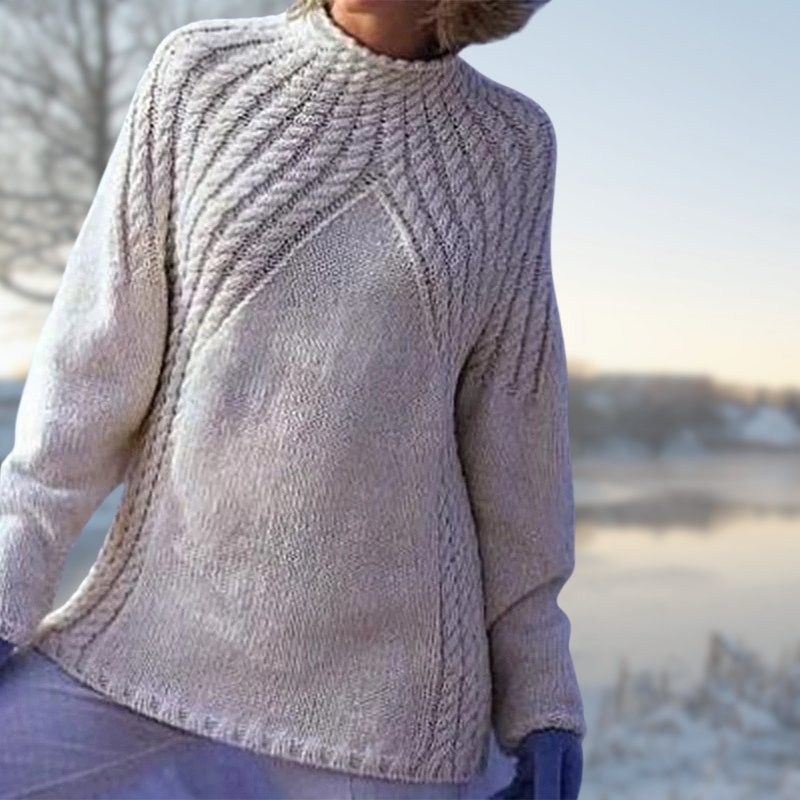 Agatha | Eleganter und taillierter Winterpullover