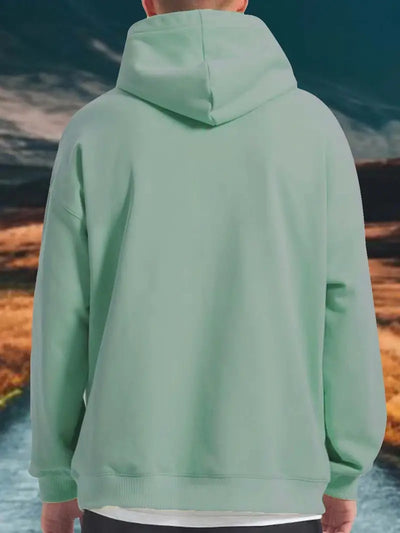 Felix – kapuzenpullover im crazy-duck-design für männer