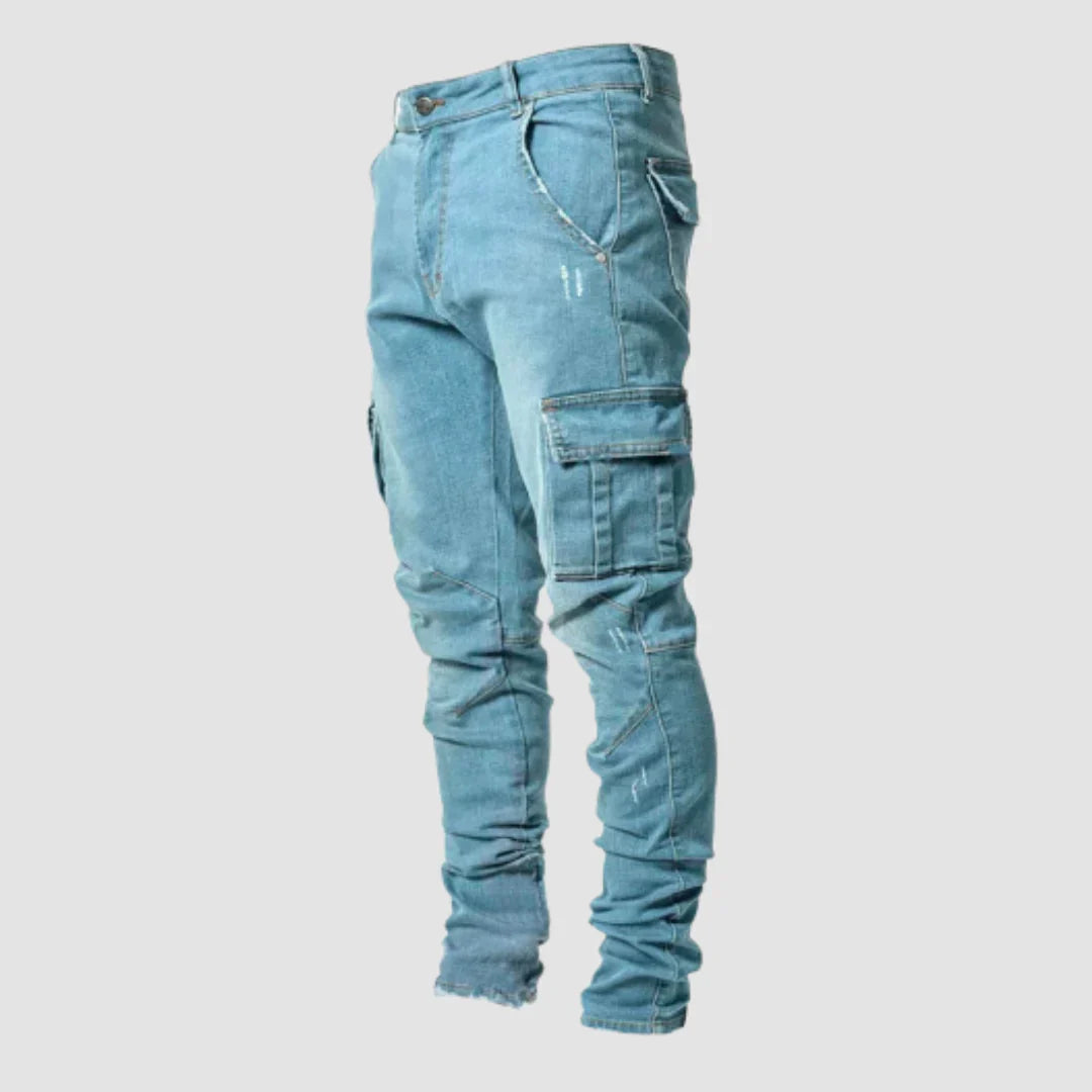 Lässige jeans mit ultra stretch – aris