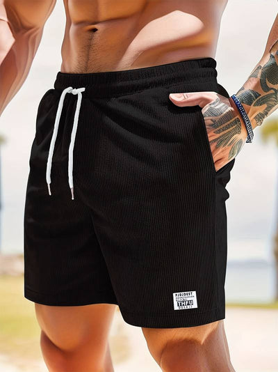 David – kordelzug-shorts mit taschen für herren