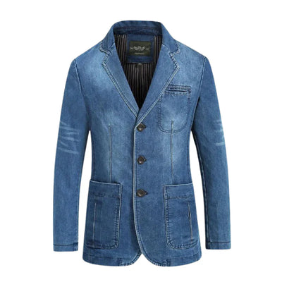 Ervin | herren denim baumwolle blazerjacke