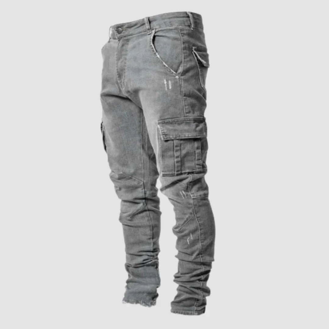 Lässige jeans mit ultra stretch – aris