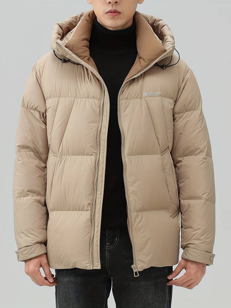 Tyler – stylische wattierte daunenjacke für herren