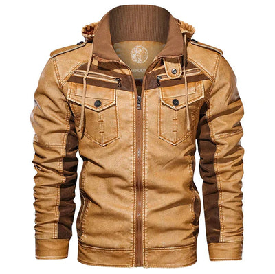 Leon - Elegante Premium Lederjacke für Herren