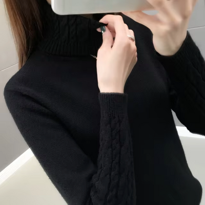 Althea - woll-rollkragenpullover