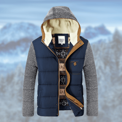 Norder - Die elegante Jacke mit einzigartigem Innen-Print