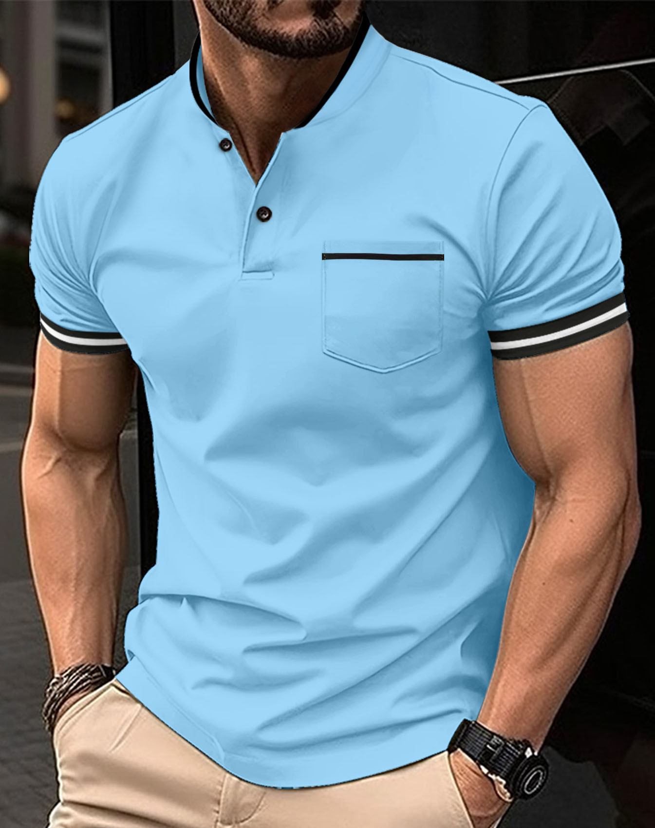 Ethan – atmungsaktives golf-kurzarmshirt für herren