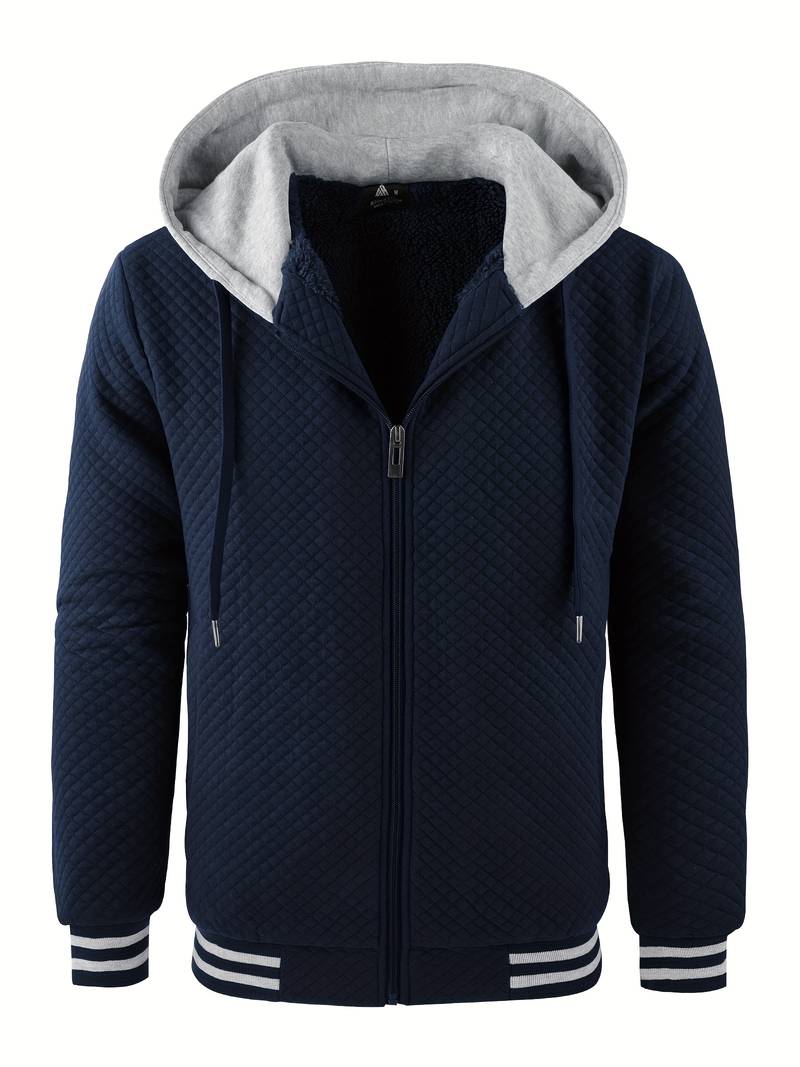 Jeffrey – thermo-fleece-kapuzenpullover für herren