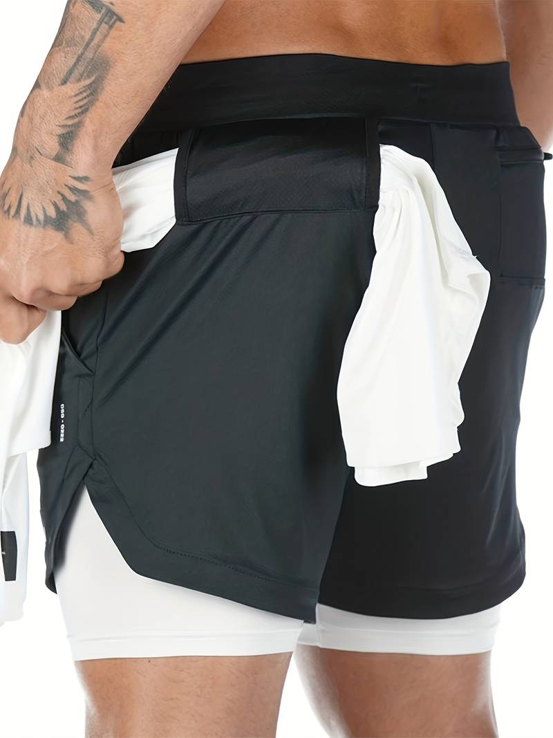 David – modische cargo-shorts mit mehreren taschen