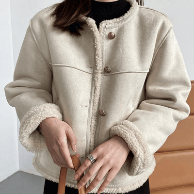 Alesia® | Schlichte und bequeme Jacke