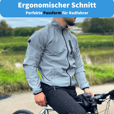 Haris – reflektierende & wetterfeste herren-radjacke