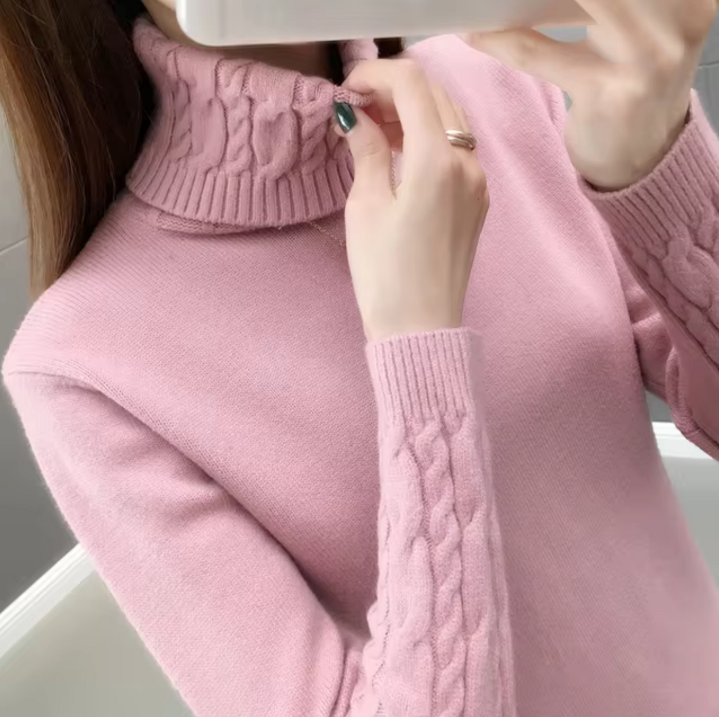 Althea - woll-rollkragenpullover