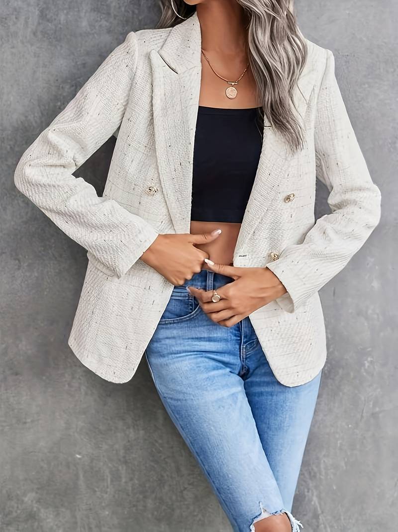 Abigail – langärmliger blazer mit reverskragen