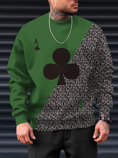 Michael – poker-club-langarmpullover