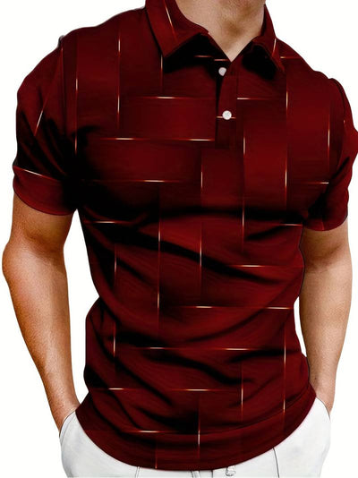 Brian – stylischer button-up für herren