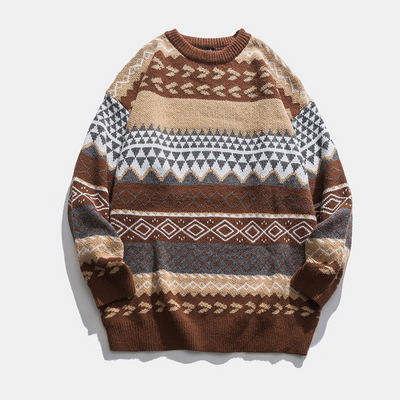 Amias – vintage-pullover für herren