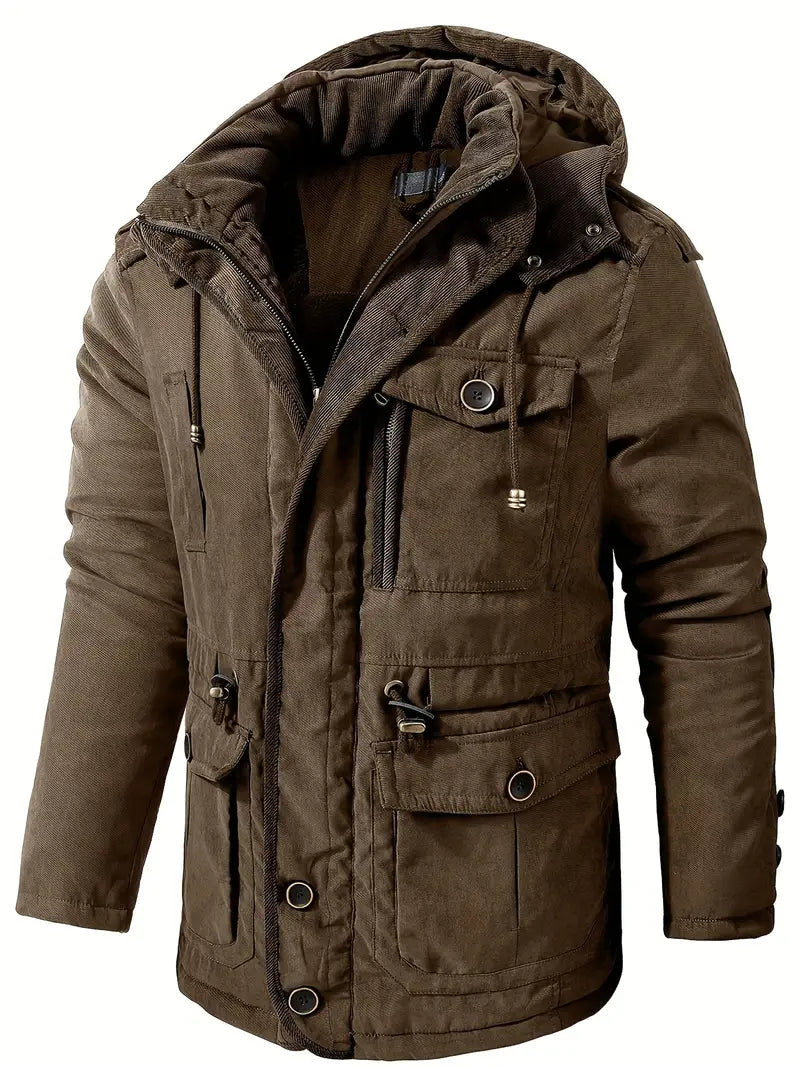 Kevin – dicke winterjacke mit kapuze