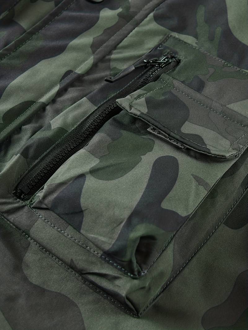 John – camouflage-cargojacke für herren