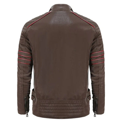 Motorrad herren lederjacke, robust und stylisch