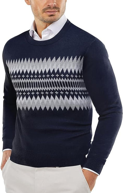 Dashiell – stylischer baumwollpullover für herren (italienisches design)