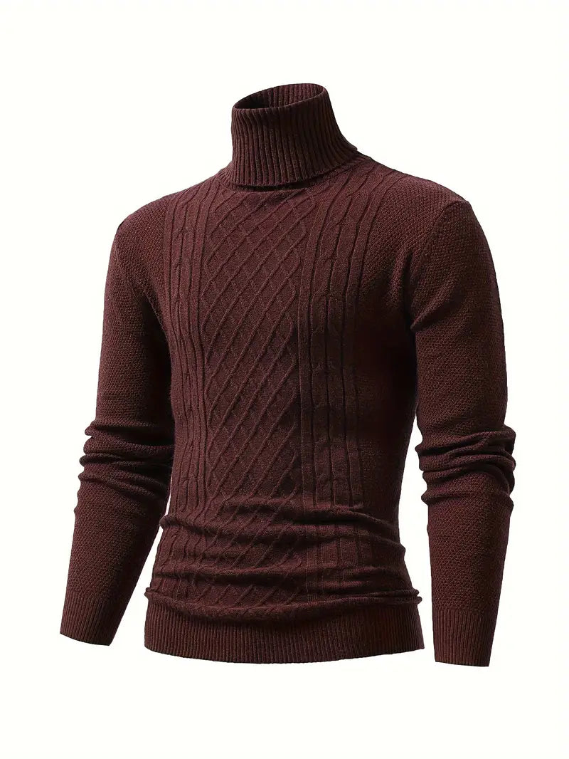 Quentin – lässiger rollkragenpullover für herren