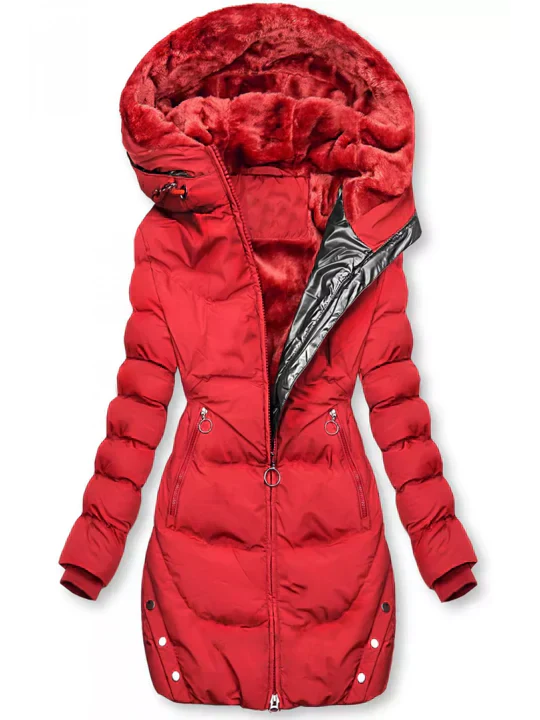 Gefütterte winterjacke für frauen