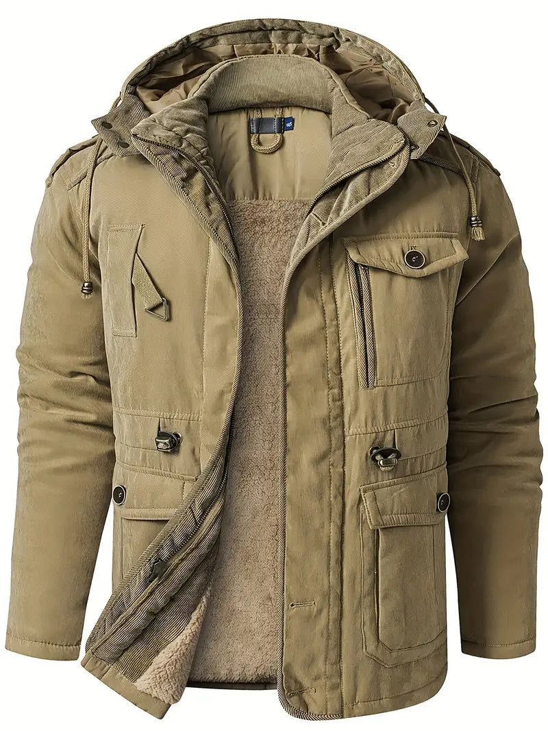 Kevin – dicke winterjacke mit kapuze