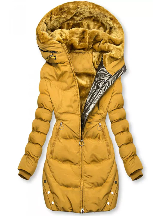 Gefütterte winterjacke für frauen