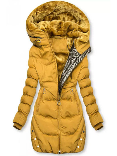 Gefütterte winterjacke für frauen