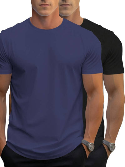 Jeremy – 2-teiliges, lässiges kurzarm-t-shirt für herren