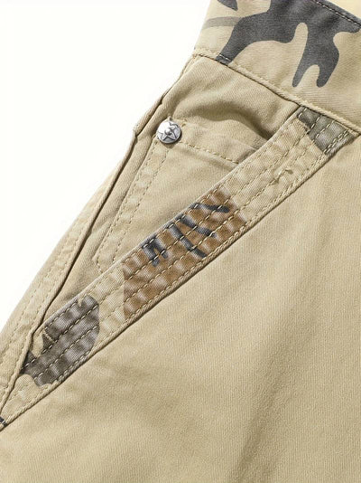 Martin – stylische vintage-cargohose im tarnmuster