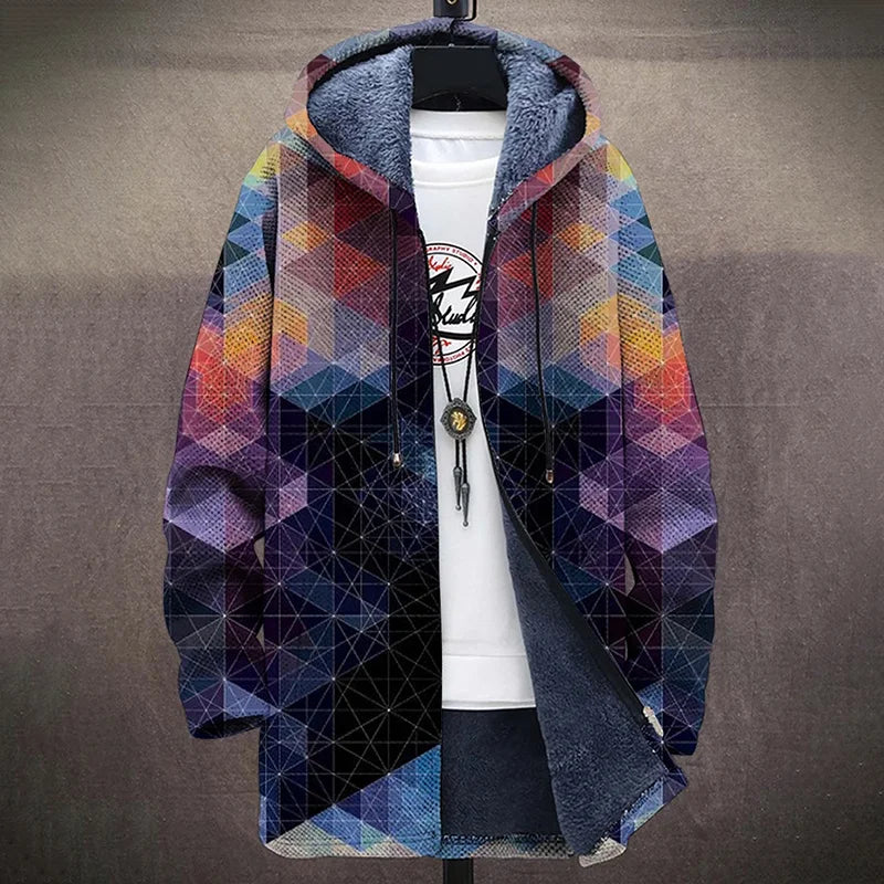 Evander – geometrische kristalljacke