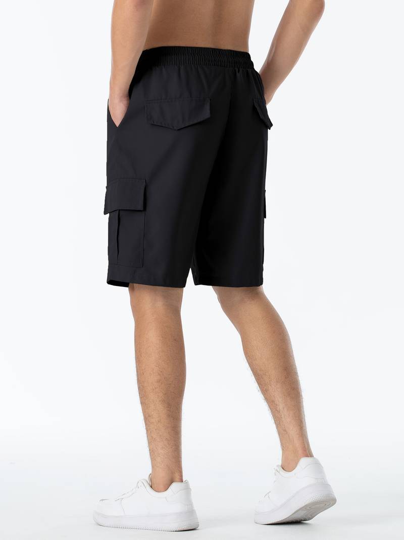 Matthew – cargo-shorts mit kordelzug im klassischen design