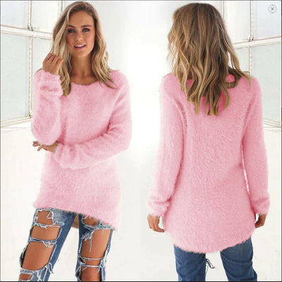 Faye - warmer pullover für frauen