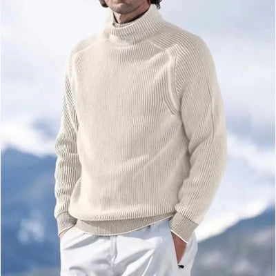 Leander – dicker baselayer-strickpullover