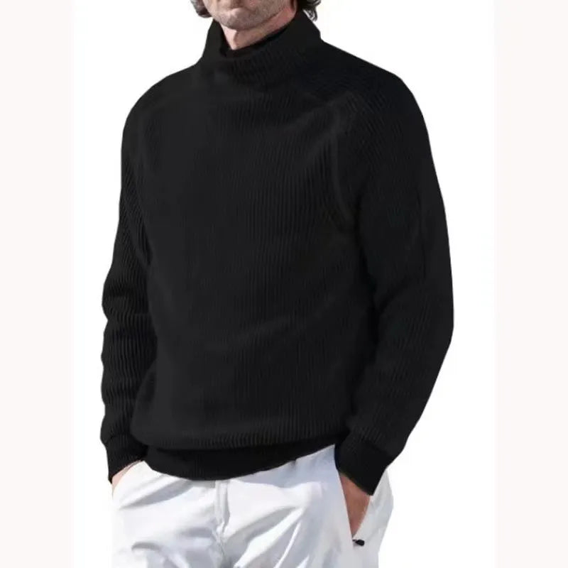 Leander – dicker baselayer-strickpullover