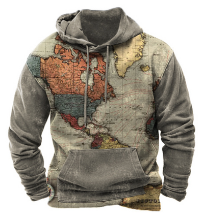 Globe - weltweiter kapuzenpullover