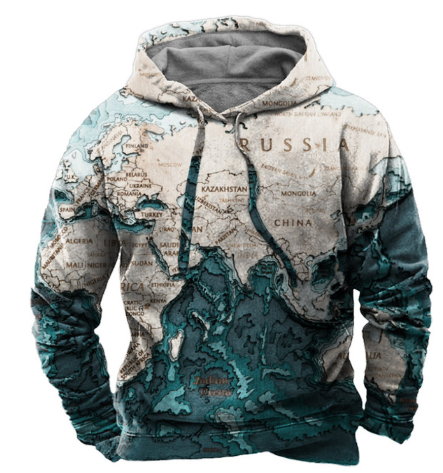 Globe - weltweiter kapuzenpullover