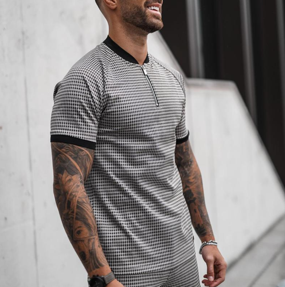 KARLO - Das stylische Set aus Shirt und Shorts für Männer