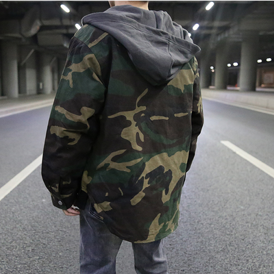 Ethane – trendiger camouflage-hoodie für herren