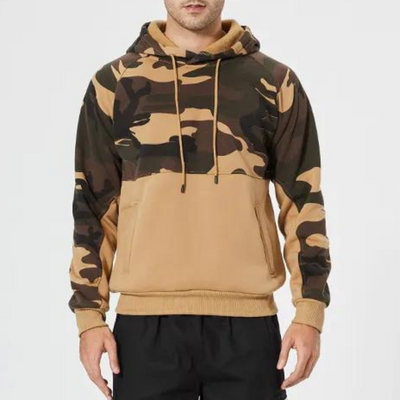 Costas – verstellbarer camouflage-hoodie für herren