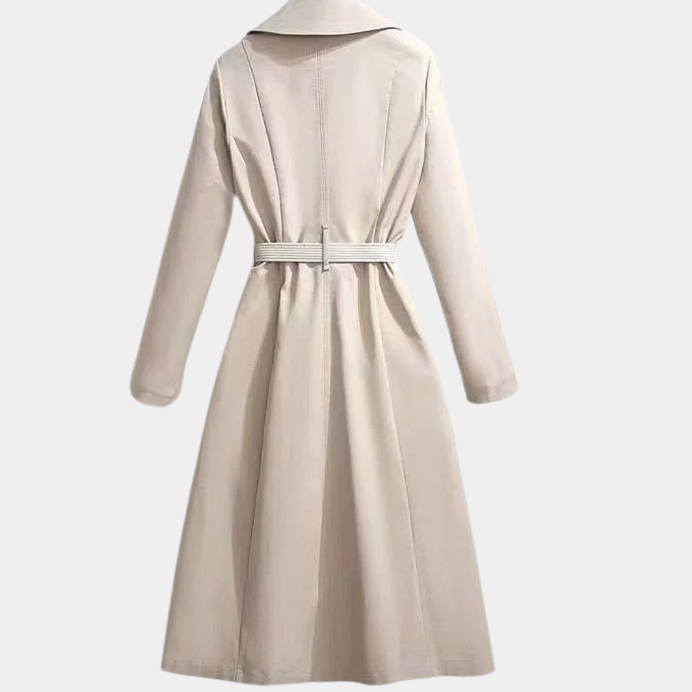 Aurembiaix - Eleganter Trenchcoat für Damen mit Gürtel