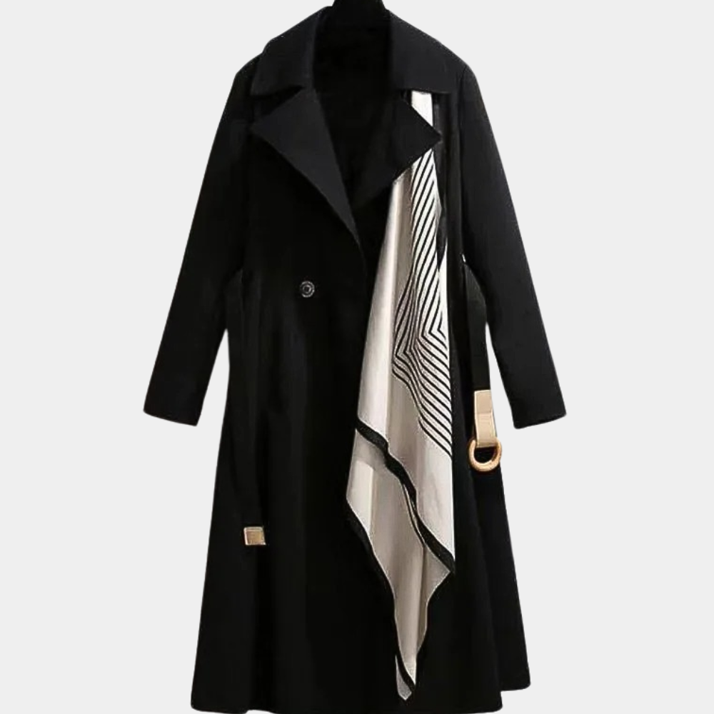 Aurembiaix - Eleganter Trenchcoat für Damen mit Gürtel