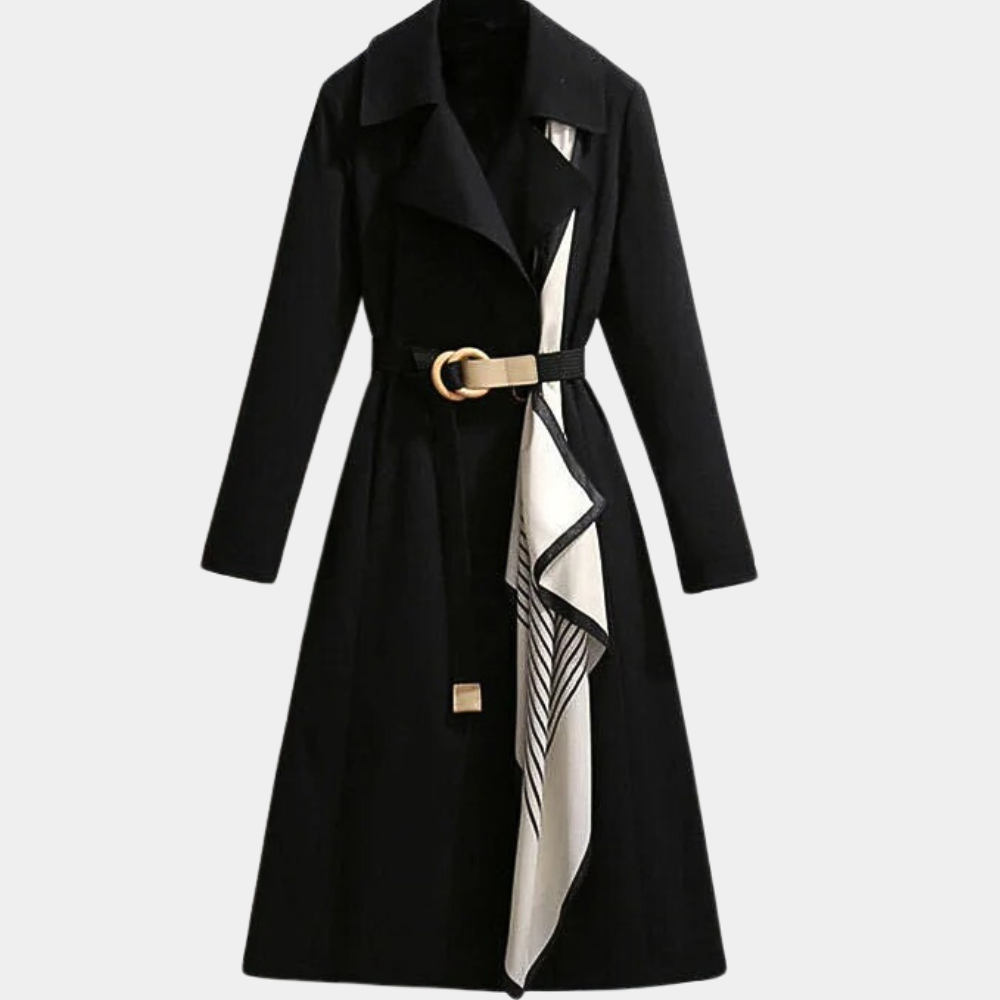 Aurembiaix - Eleganter Trenchcoat für Damen mit Gürtel