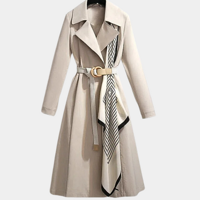 Aurembiaix - Eleganter Trenchcoat für Damen mit Gürtel