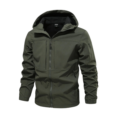 Carlo - stylische fleece-outdoorjacke für herren