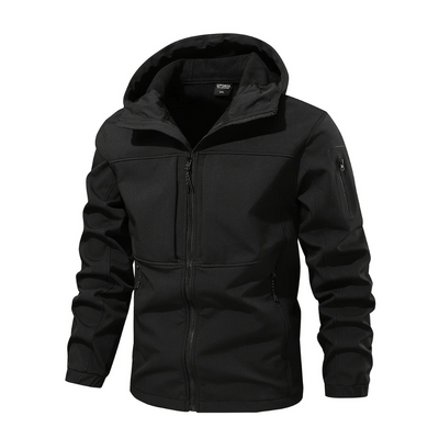 Carlo - stylische fleece-outdoorjacke für herren