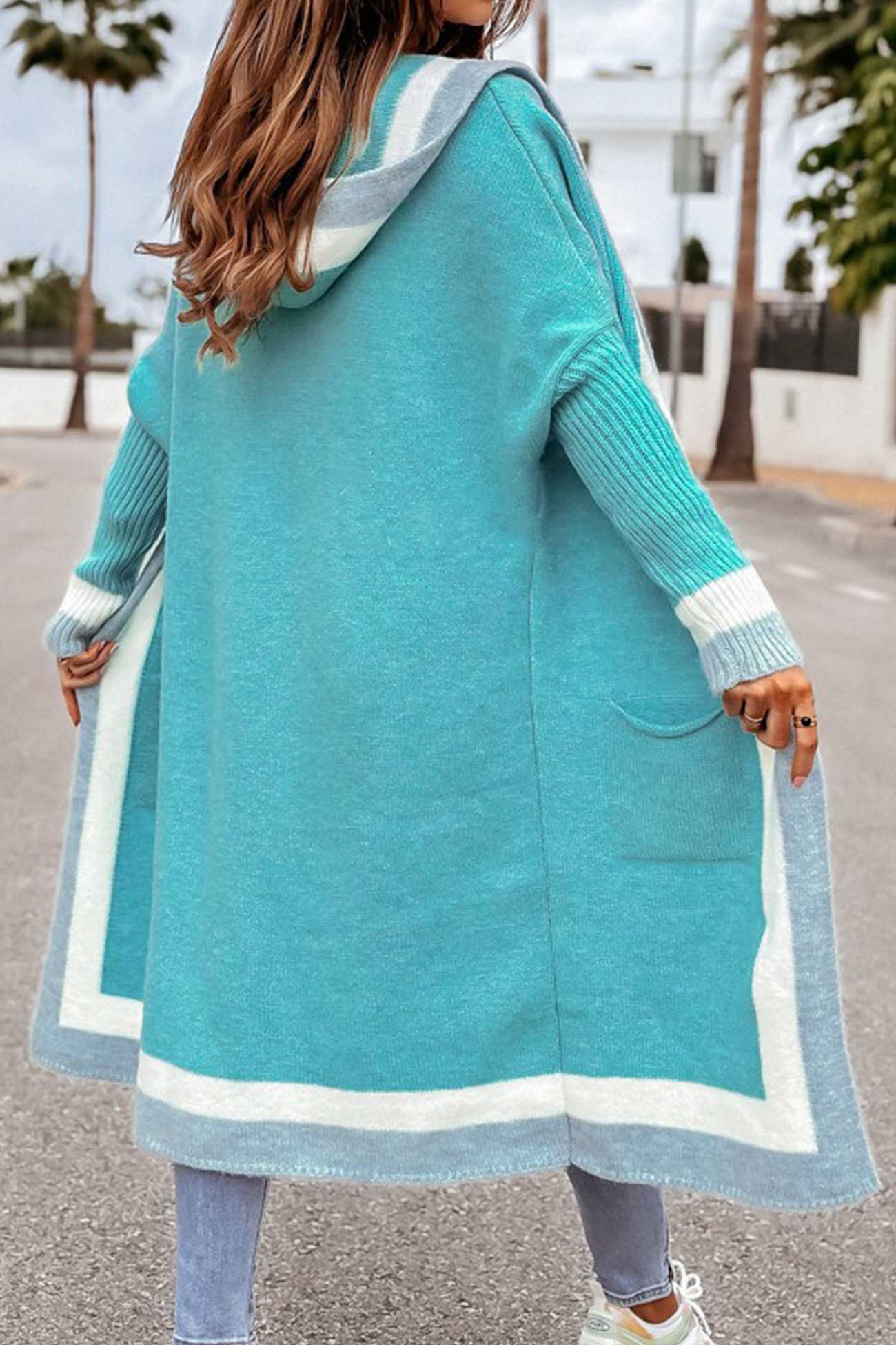 Elegante strickjacke für frauen - shekainah